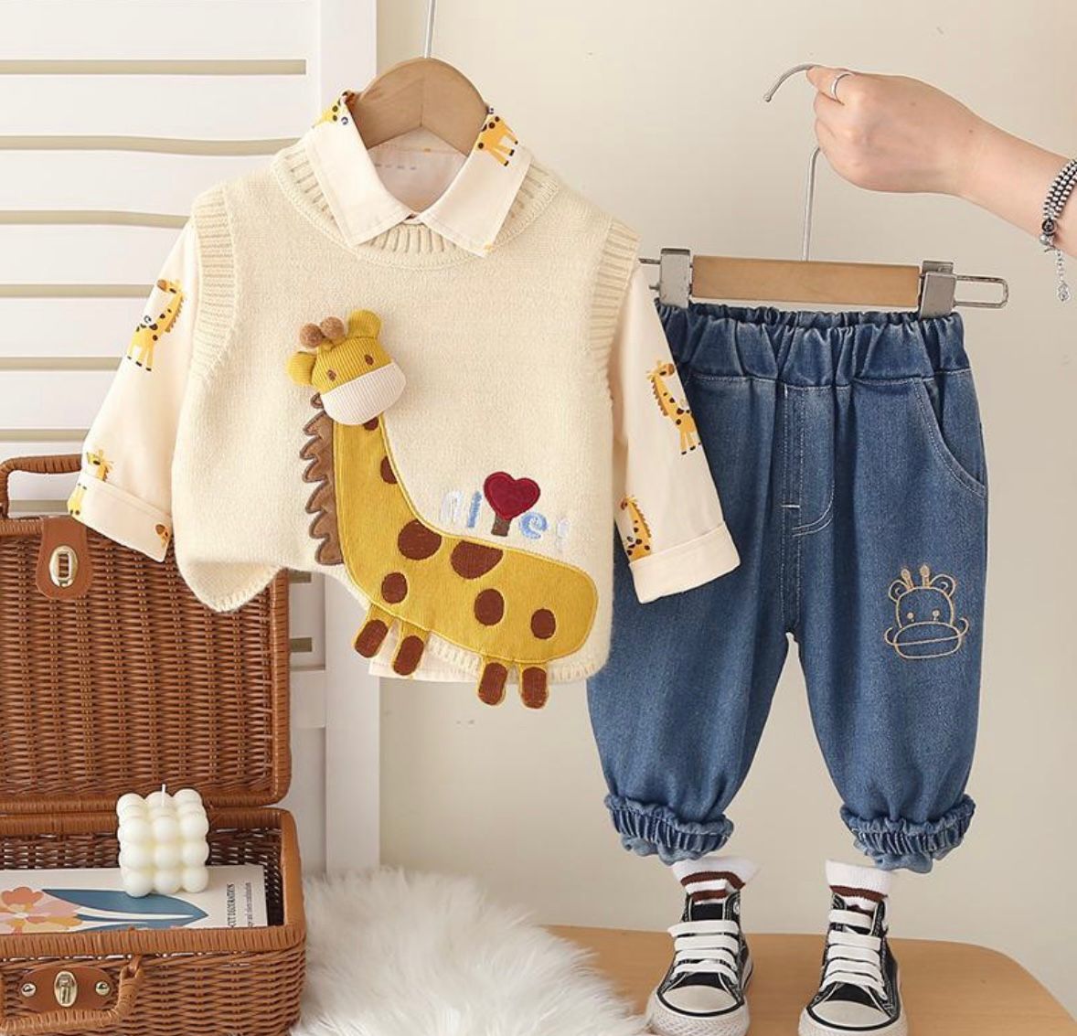 Conjunto Masculino 3 pcz