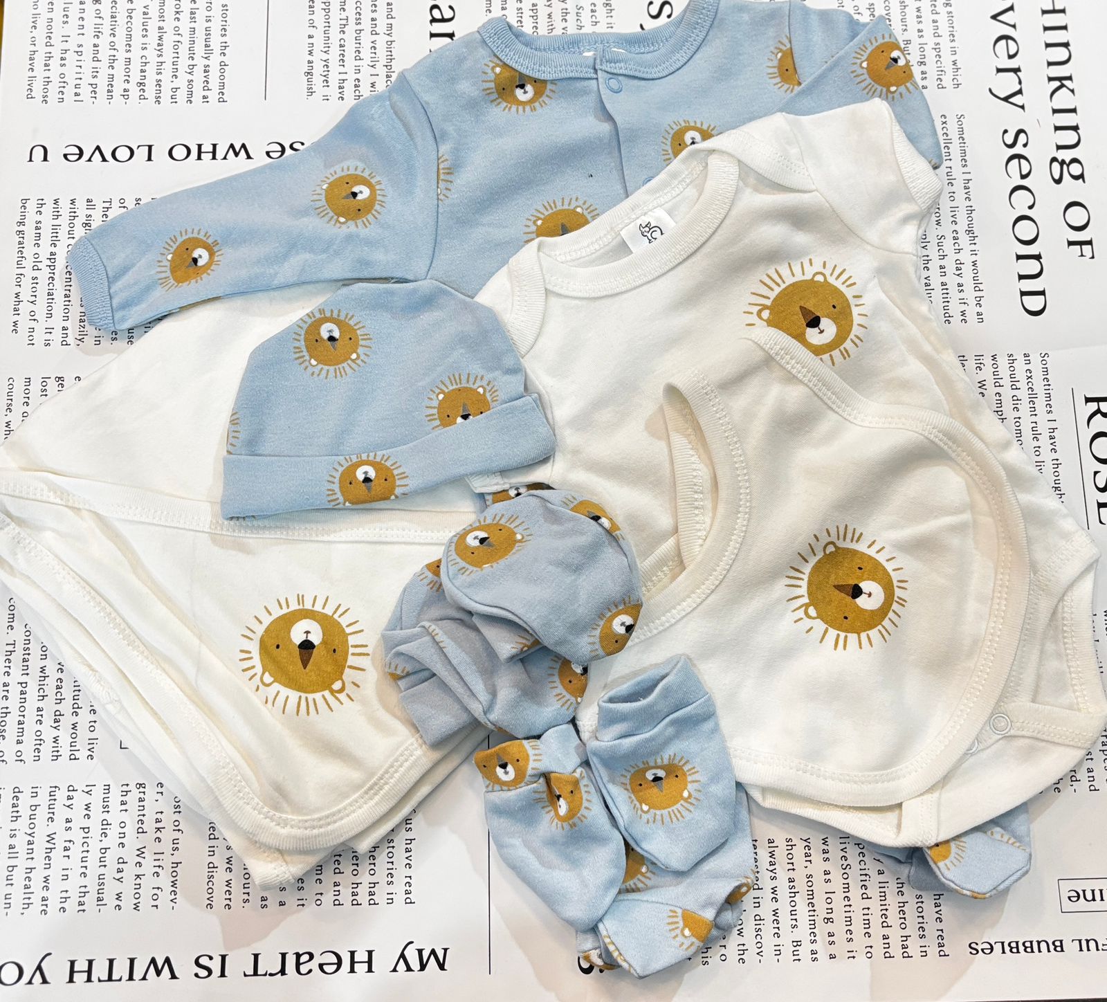 Salida de maternidad  8 pcz